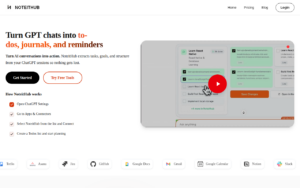 Noteithub screenshot 1