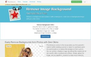 PhotoScissors screenshot 1