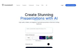 PresentationGPT screenshot 1