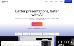 Prezi screenshot 1