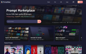 PromptBase screenshot 1