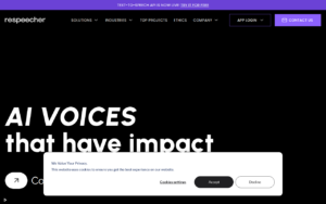 Respeecher screenshot 1