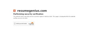 Resume Genius screenshot 1
