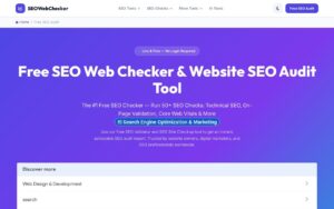 SEOWebChecker screenshot 1