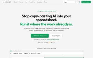 SheetAI.app screenshot 1