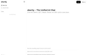 Shortly AI screenshot 1
