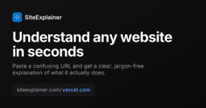 SiteExplainer