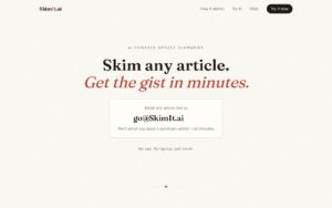 SkimIt screenshot 1