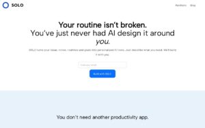 SOLO screenshot 1
