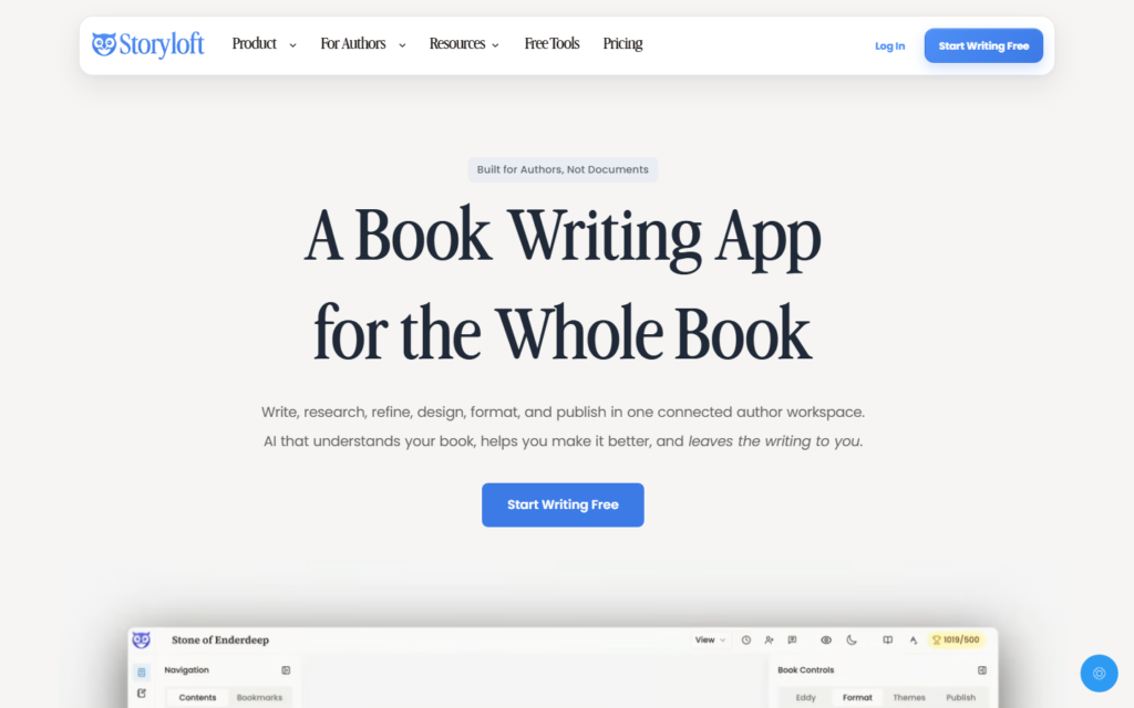 Storyloft screenshot 1