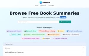 Summarist.ai screenshot 1