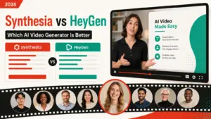 Synthesia vs HeyGen compared