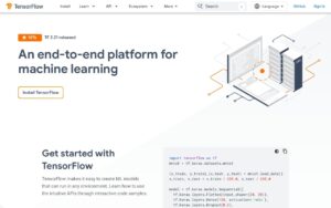 TensorFlow screenshot 1