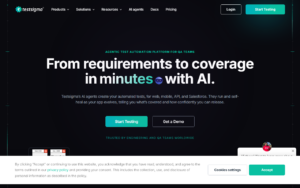 Testsigma screenshot 1