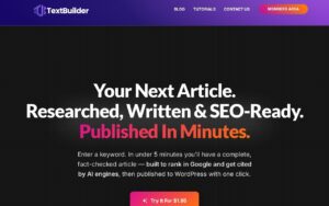TextBuilder.ai screenshot 1