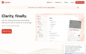 Todoist screenshot 1