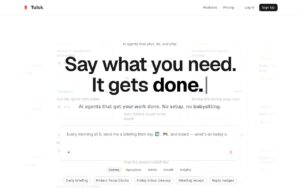 Tulsk.io screenshot 1