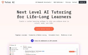 TutorAI screenshot 1