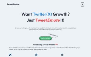 TweetEmote screenshot 1