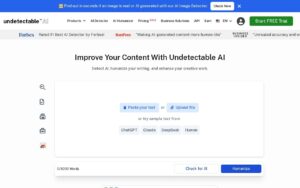 Undetectable AI screenshot 1