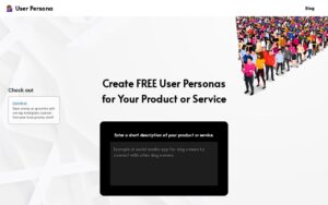 User Persona screenshot 1