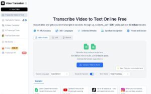 Video Transcriber AI screenshot 1