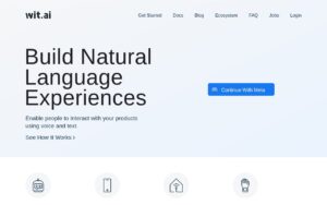 Wit.ai screenshot 1