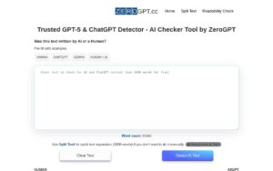 ZeroGPT.cc screenshot 1