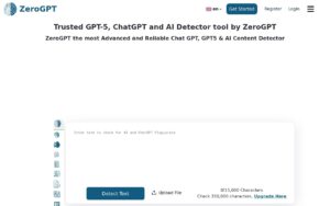ZeroGPT screenshot 1