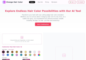 Change Hair Color screenshot 1