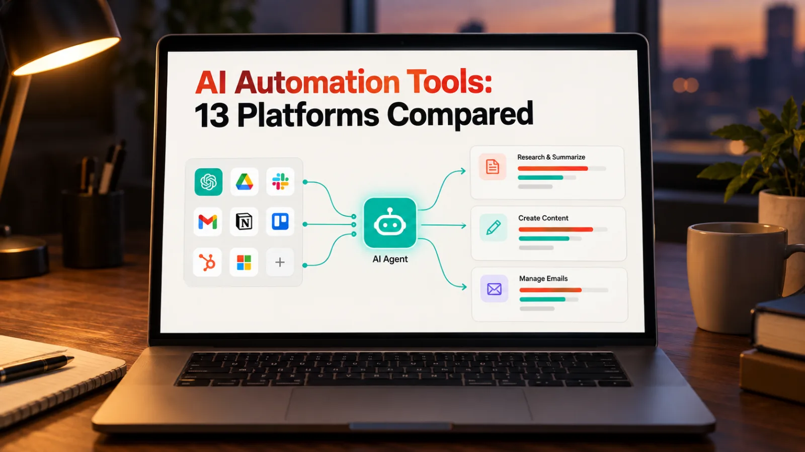 AI Automation Tools: 13 Platforms Compared for 2026