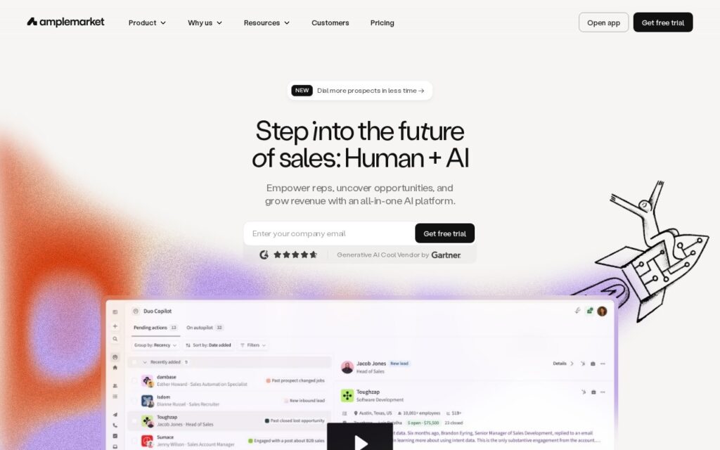 Amplemarket screenshot 1