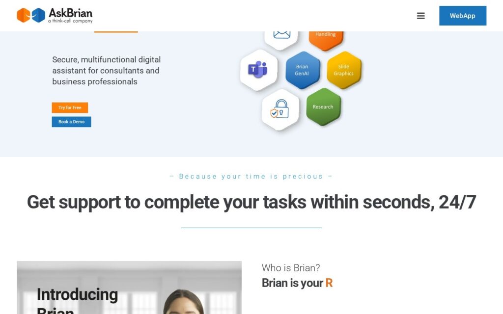 AskBrian screenshot 1