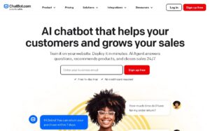 ChatBot screenshot 1