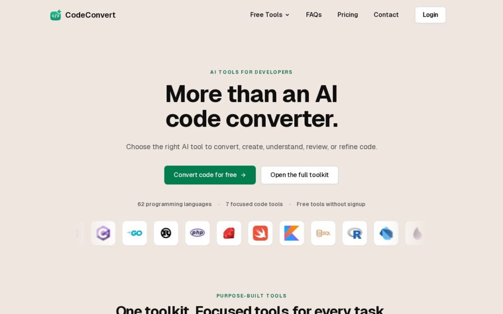 CodeConvert AI screenshot 1
