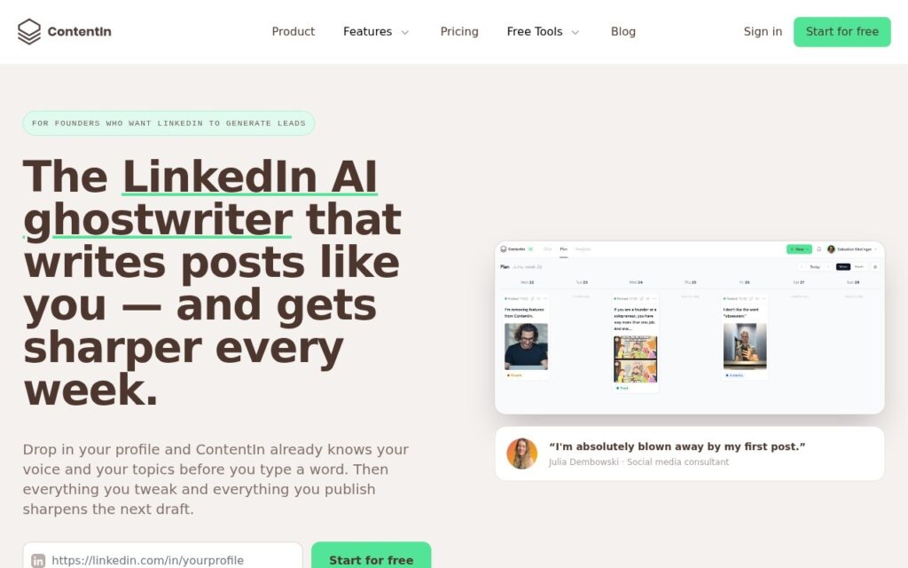 ContentIn screenshot 1