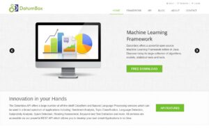 Datumbox screenshot 1