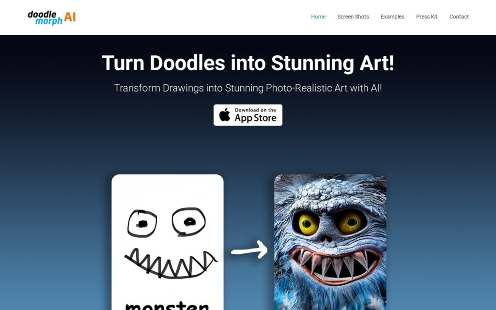 Doodle Morph AI screenshot 1