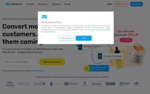 GetResponse screenshot 1