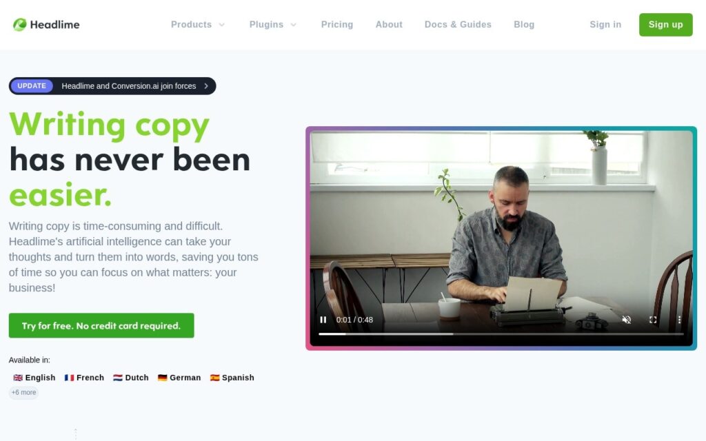 Headlime screenshot 1