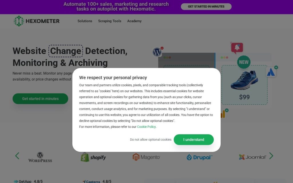 Hexowatch screenshot 1