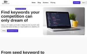 Keywrds.ai screenshot 1