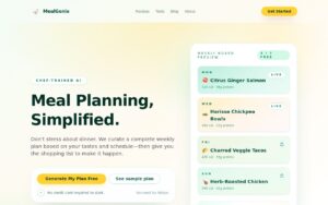 MealGenie screenshot 1