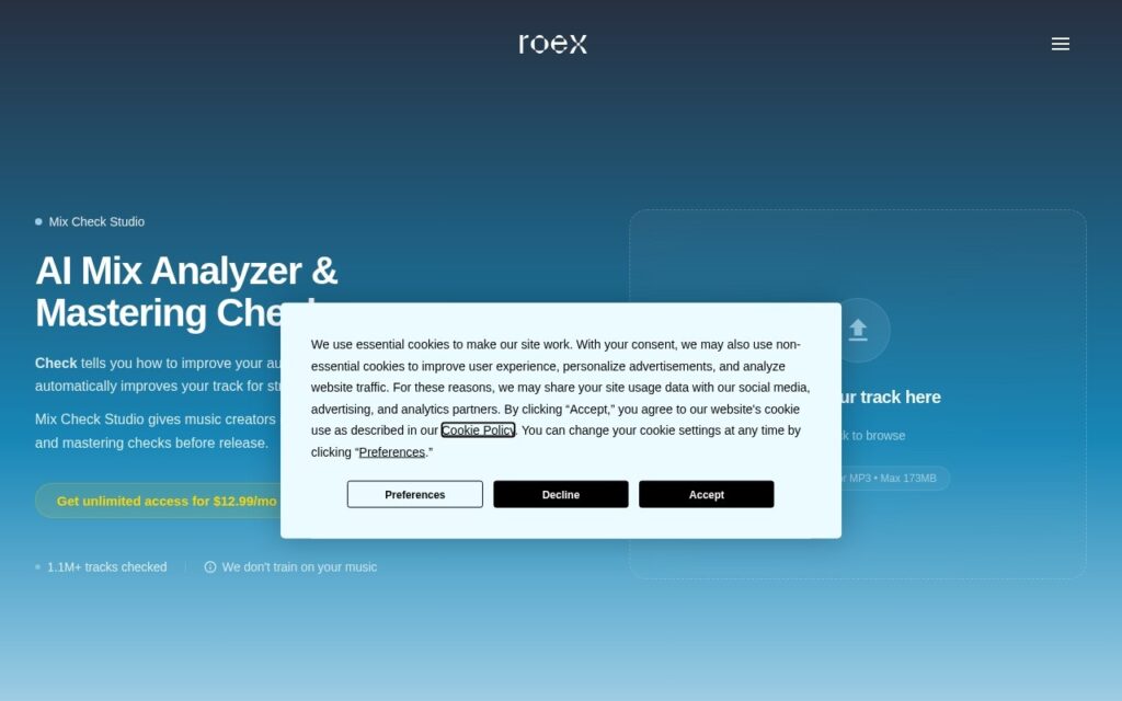 Mix Check Studio screenshot 1