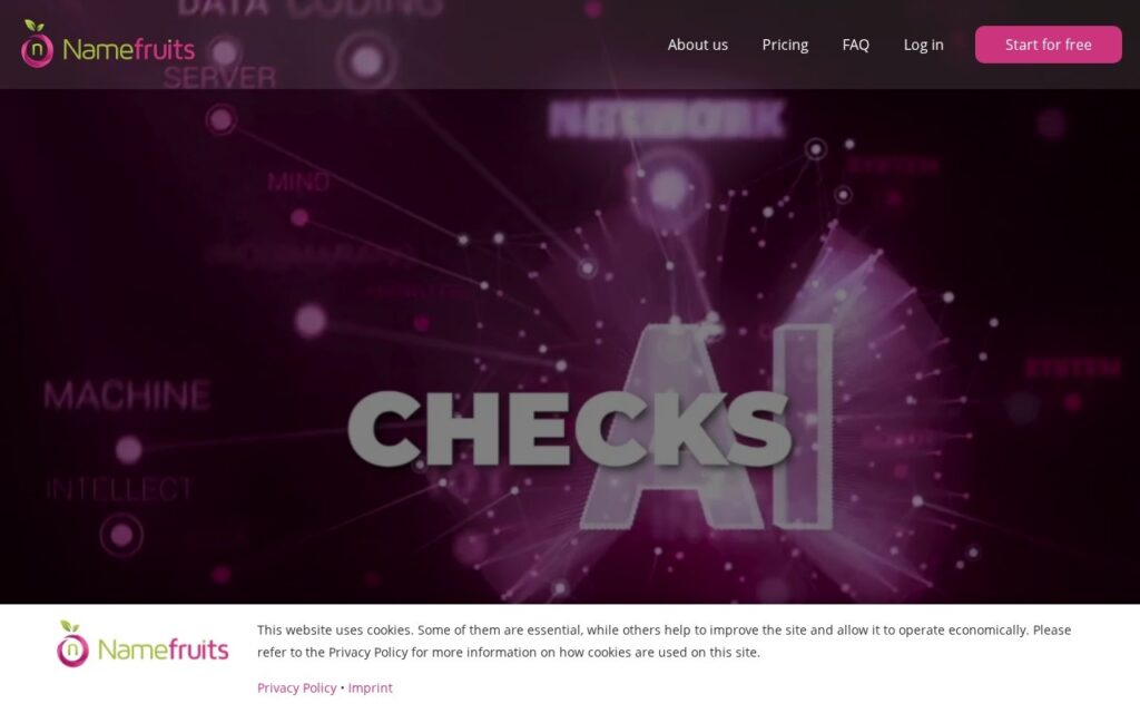 Namefruits screenshot 1