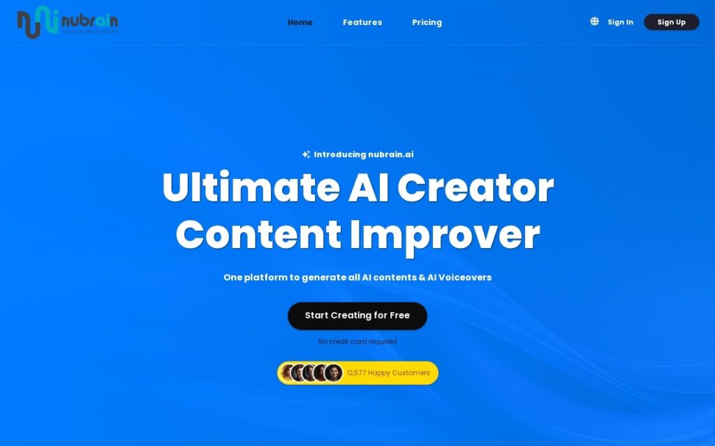 nubrain.ai screenshot 1