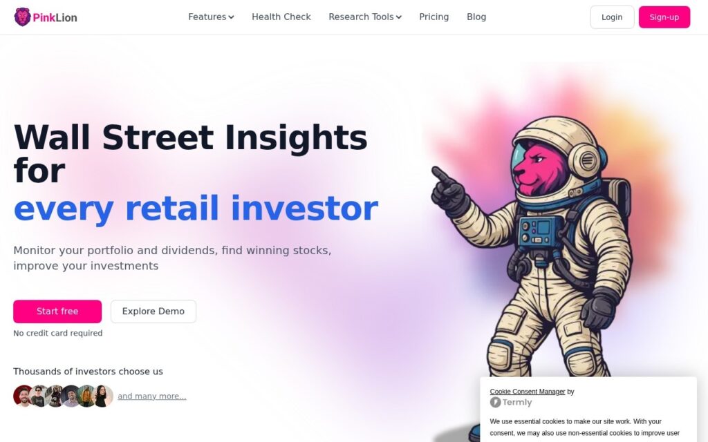 PinkLion screenshot 1
