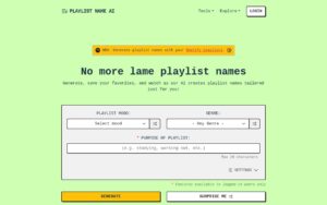 Playlist Name AI screenshot 1