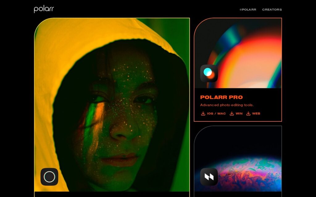 Polarr screenshot 1