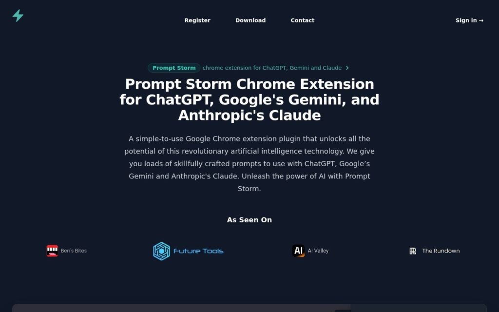 Prompt Storm screenshot 1